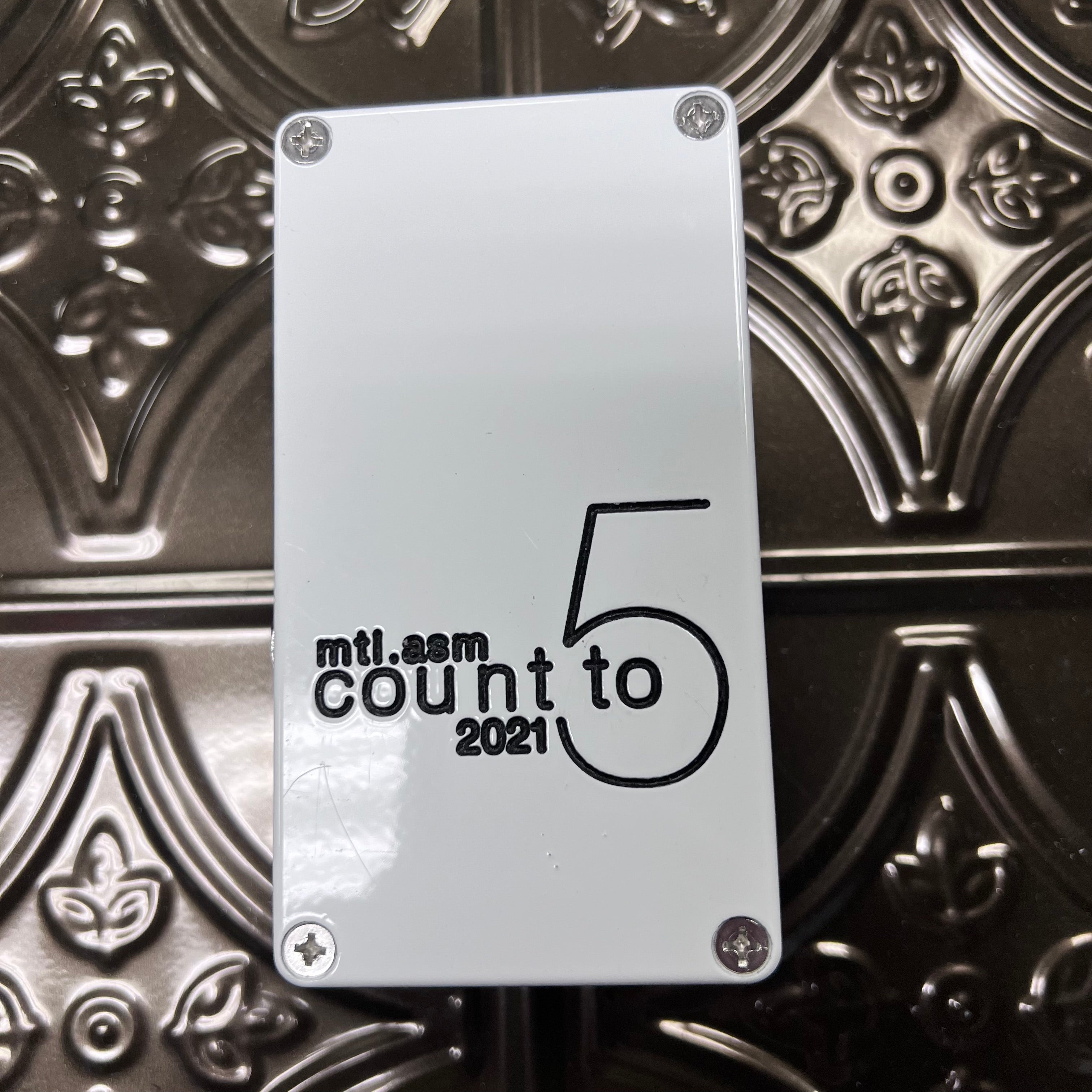 Used Montreal Assembly Count to 5 - White (2021)