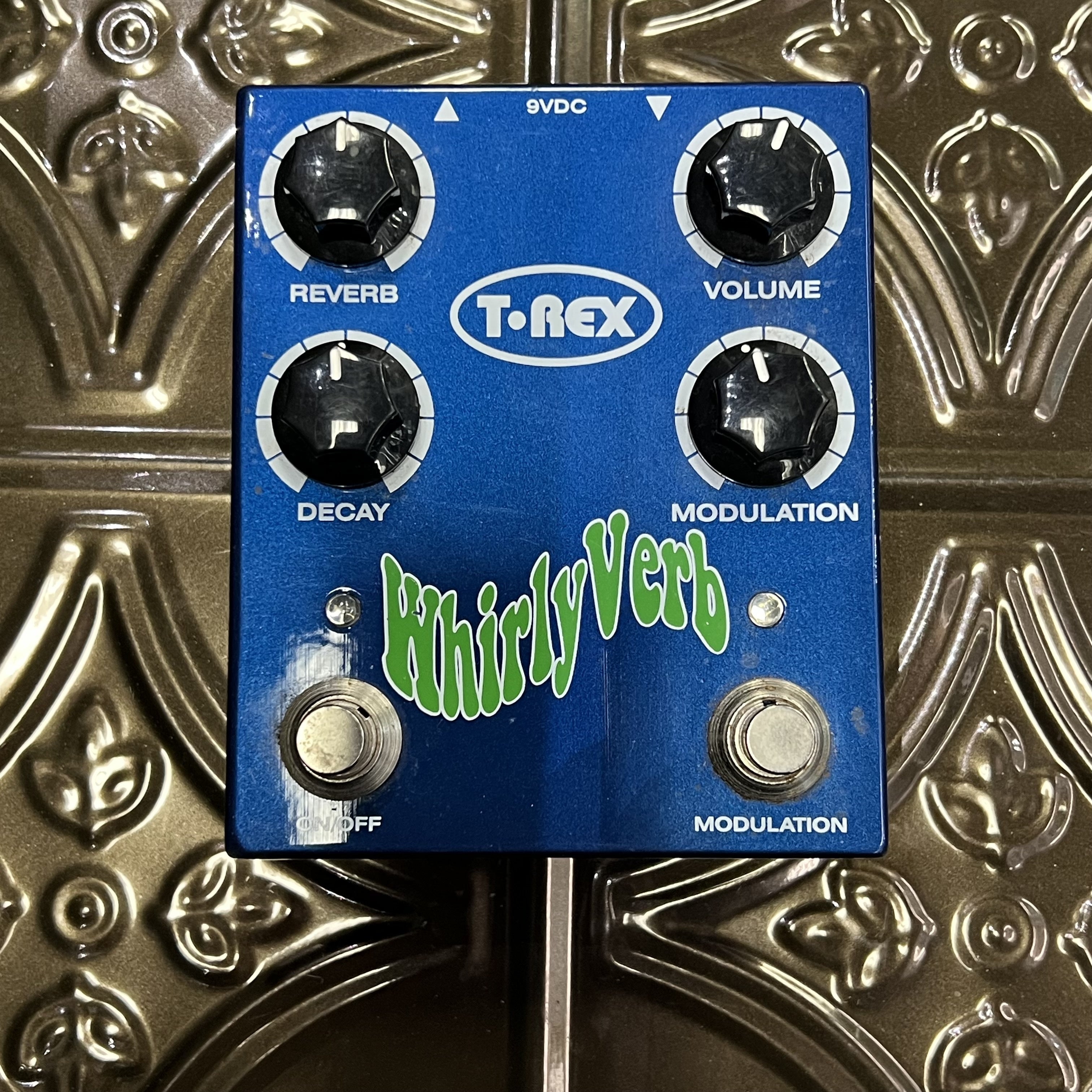 Used T. Rex Whirly Verb Reverb & Modulation