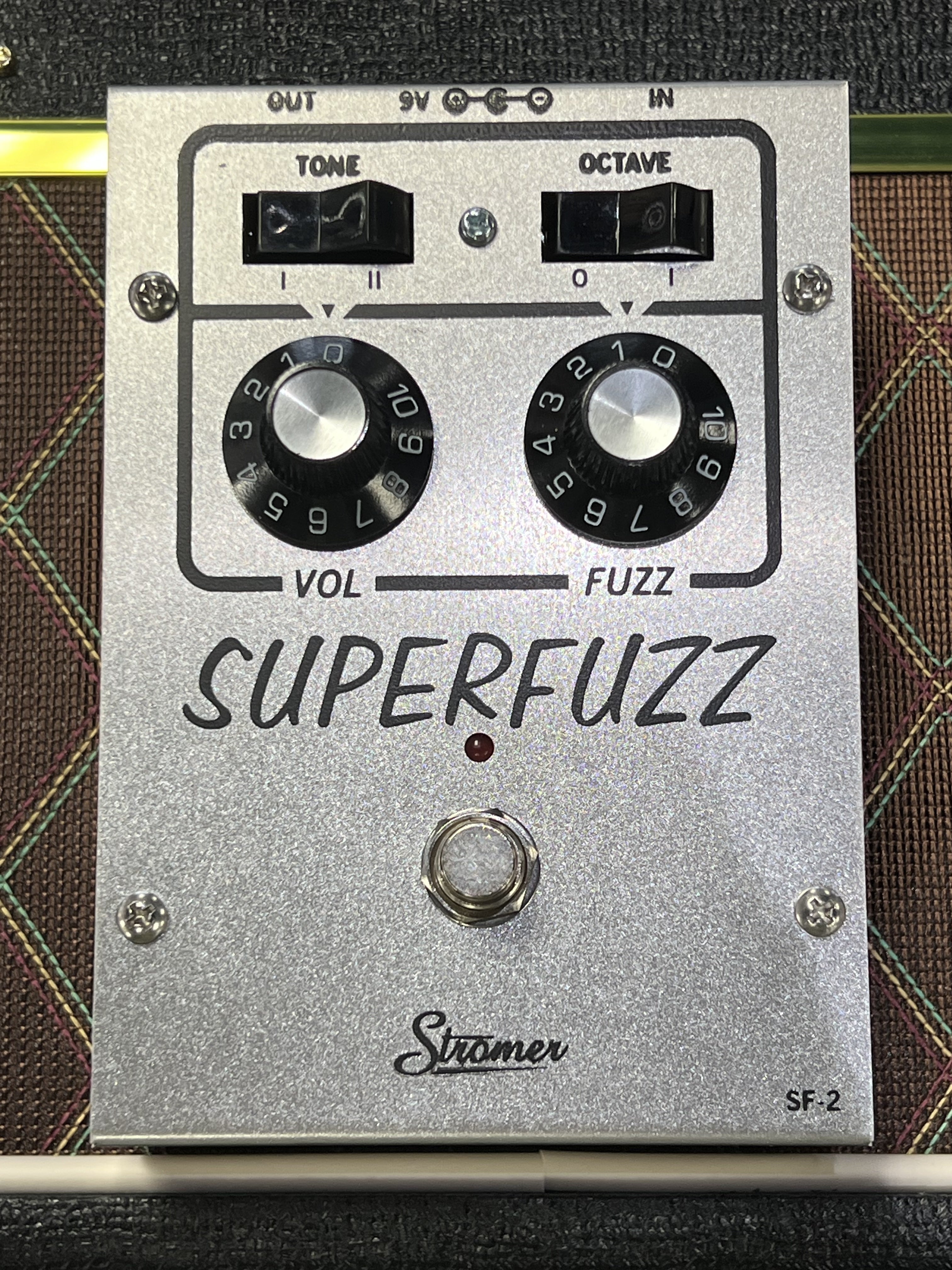 super fuzz guitar pedal Stromer Mutroniks Super Fuzz SF-2