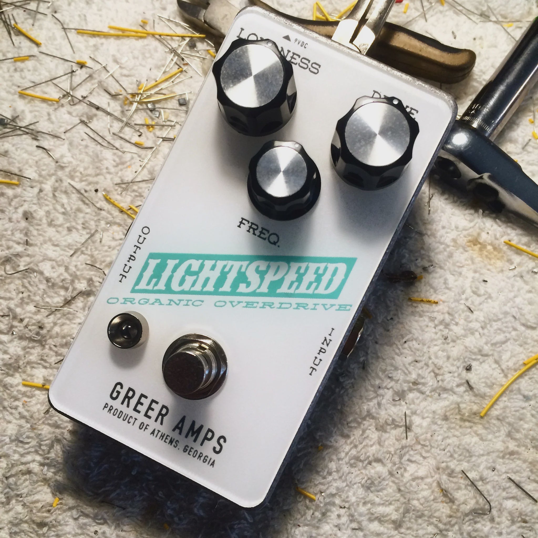 Greer Lightspeed Organic Overdrive White/Teal/Black