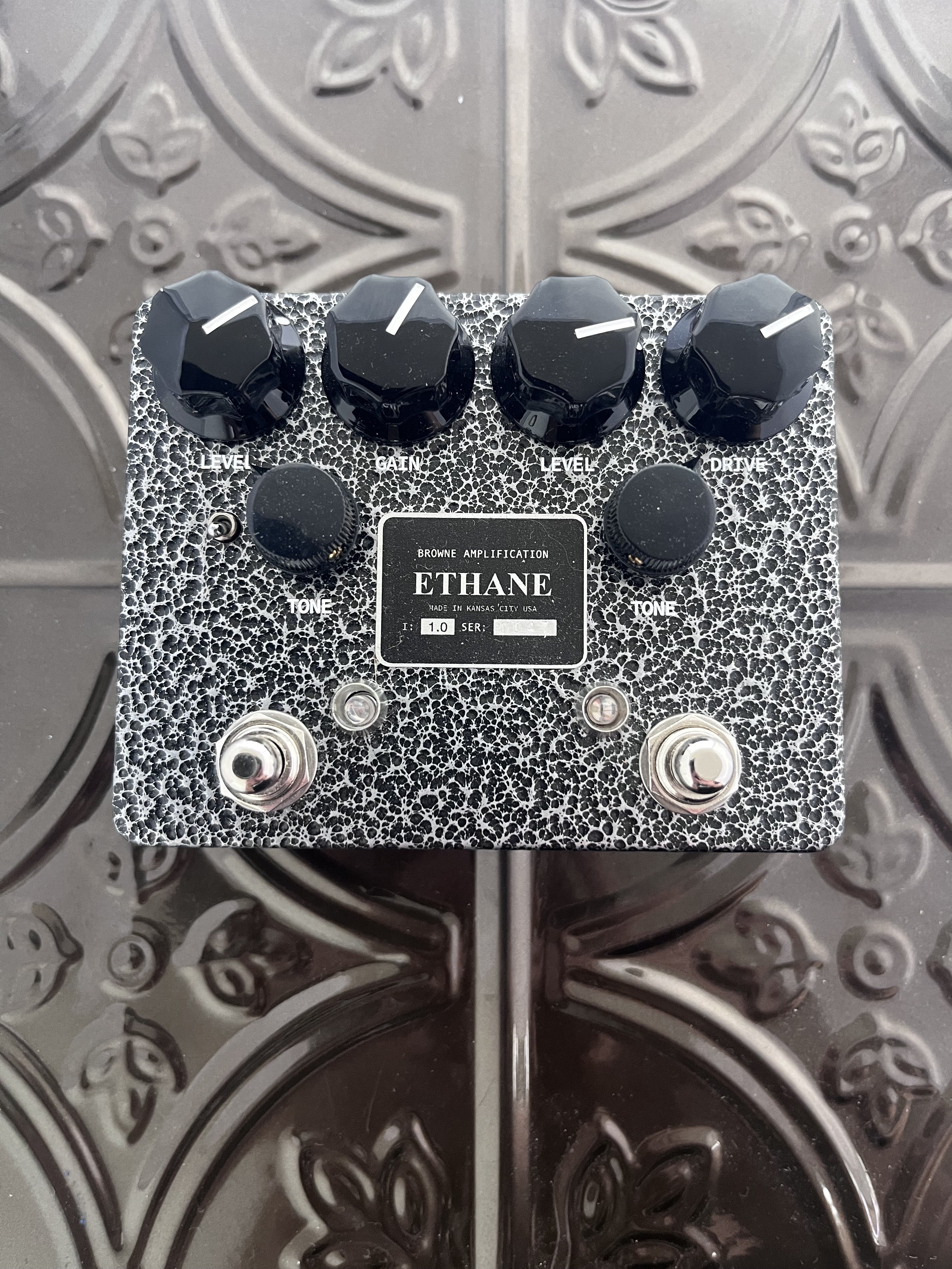 Used Browne Amplification Ethane Dual Overdrive Pedal w/o box