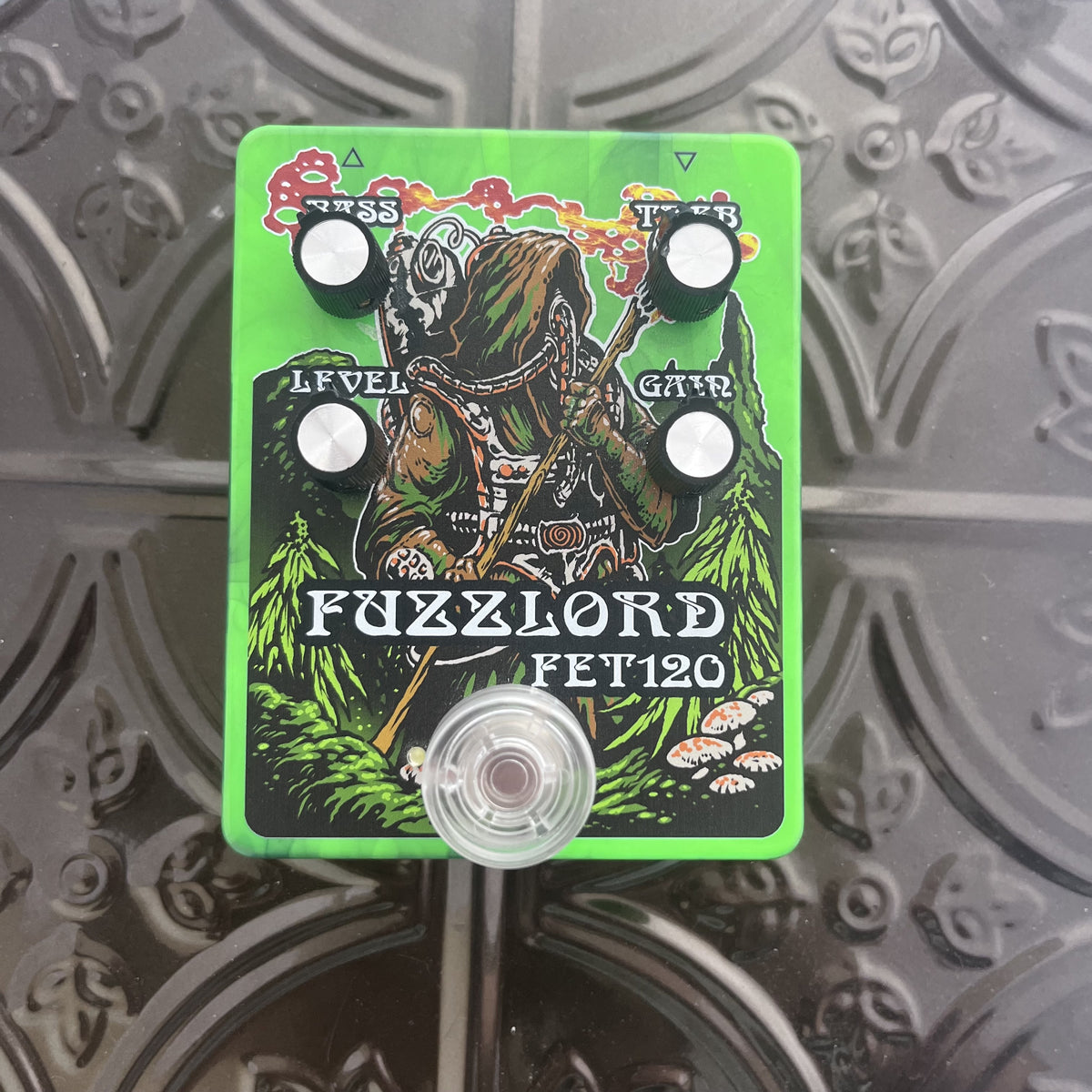Used Fuzzlord FET120 Overdrive Pedal w/o box