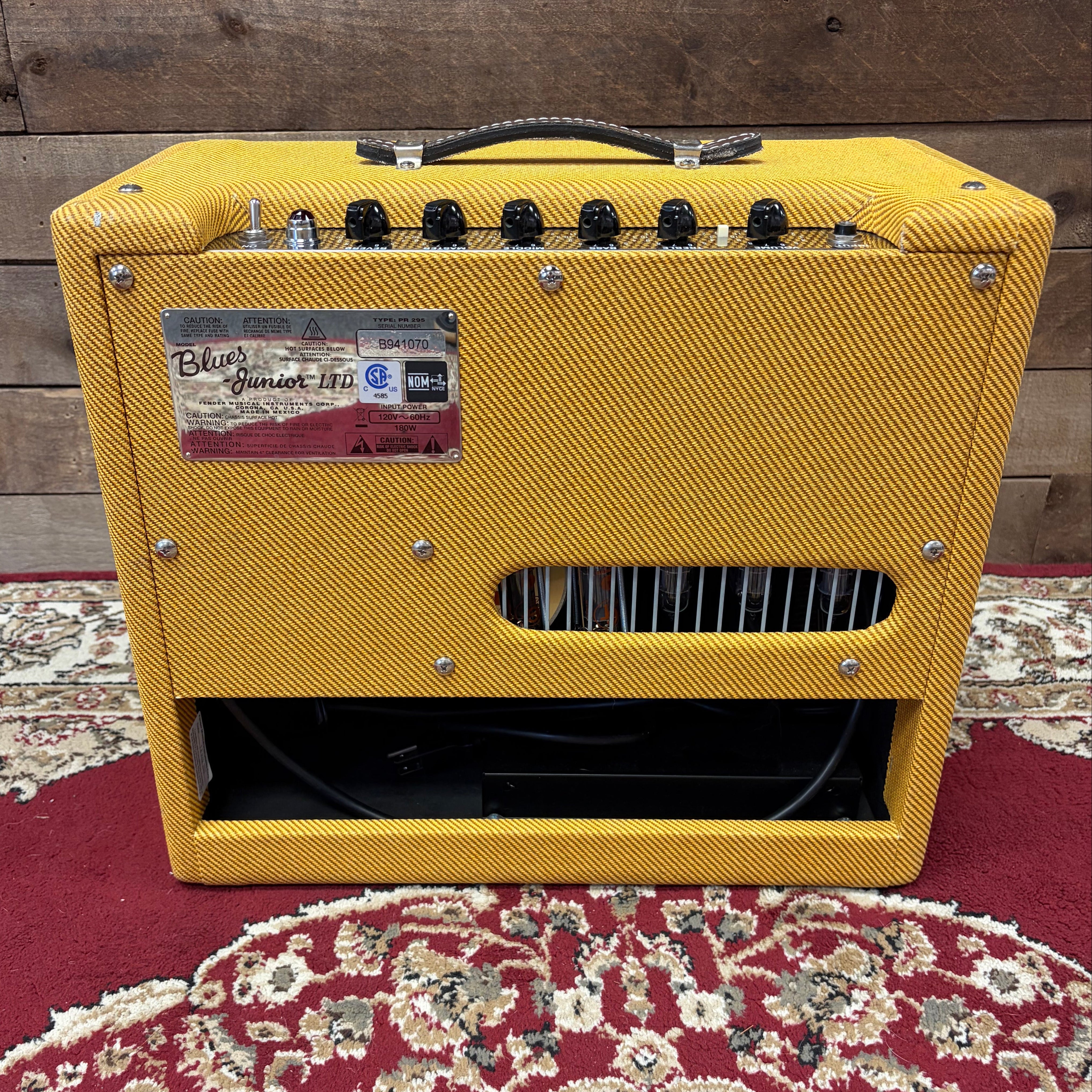 Used Fender Blues Junior LTD Lacquered Tweed 15-Watt Combo (2023)