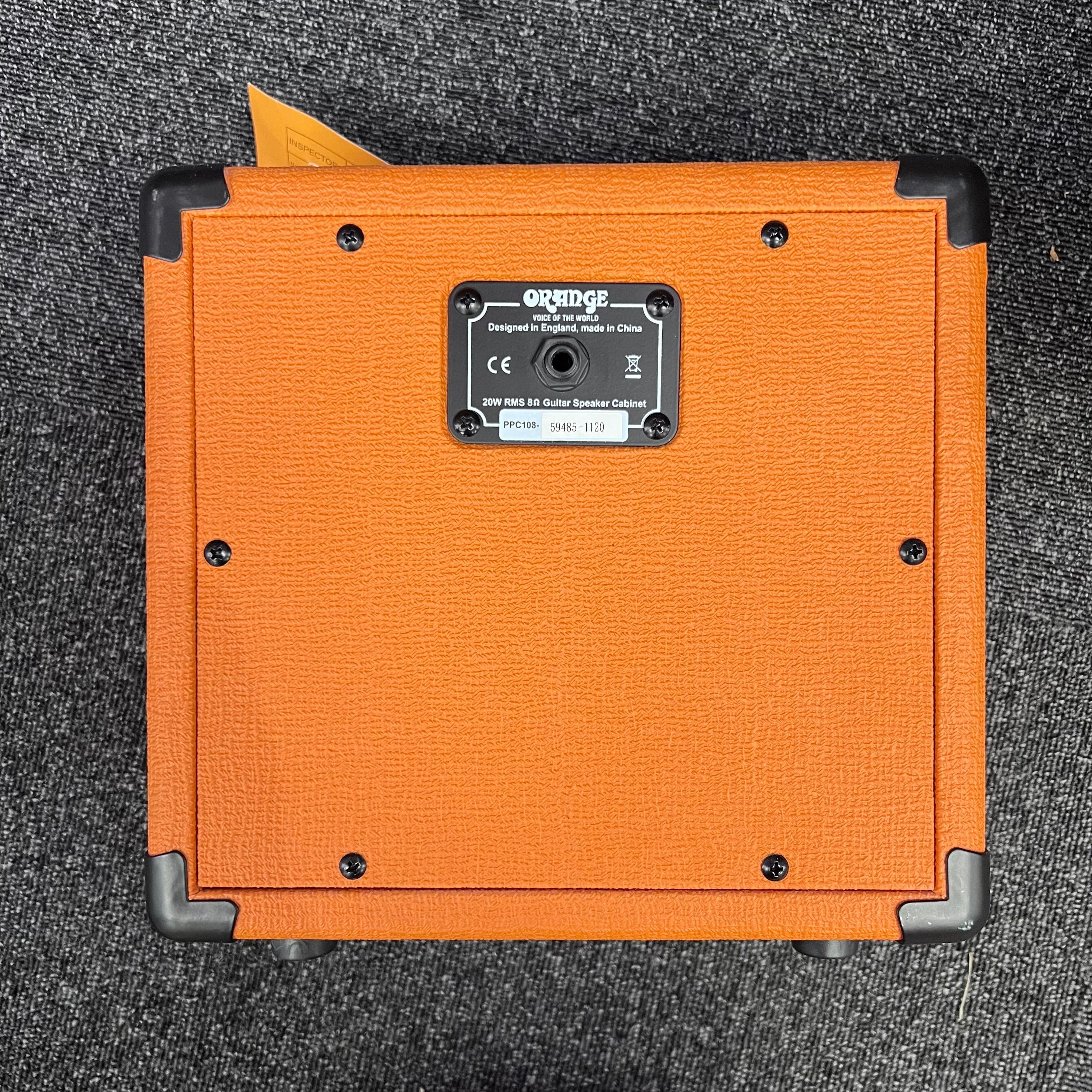 Used Orange PPC108 1x8" Closed-Back Guitar Speaker Cabinet
