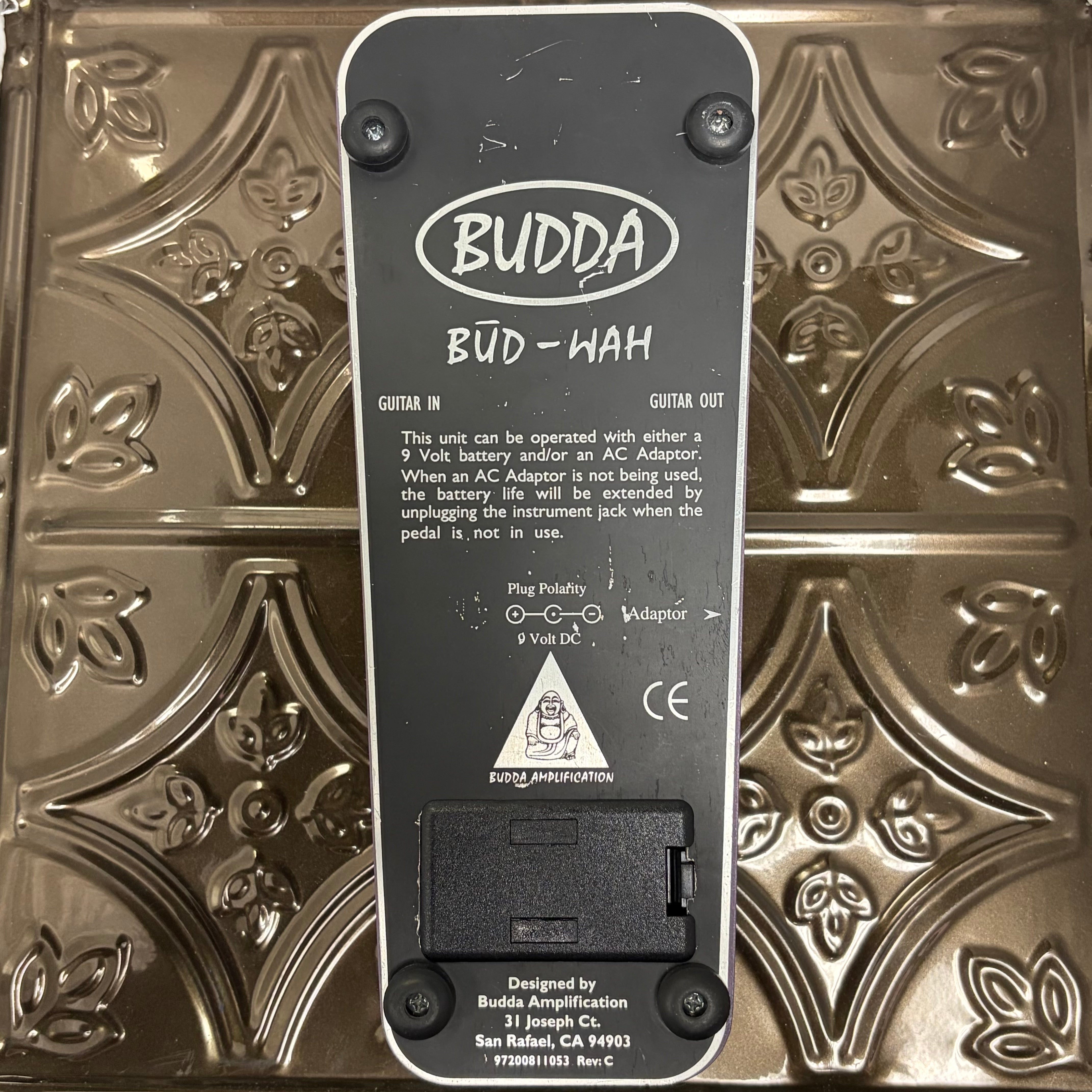 Used Budda Bud-Wah Red/Chrome Label w/o box