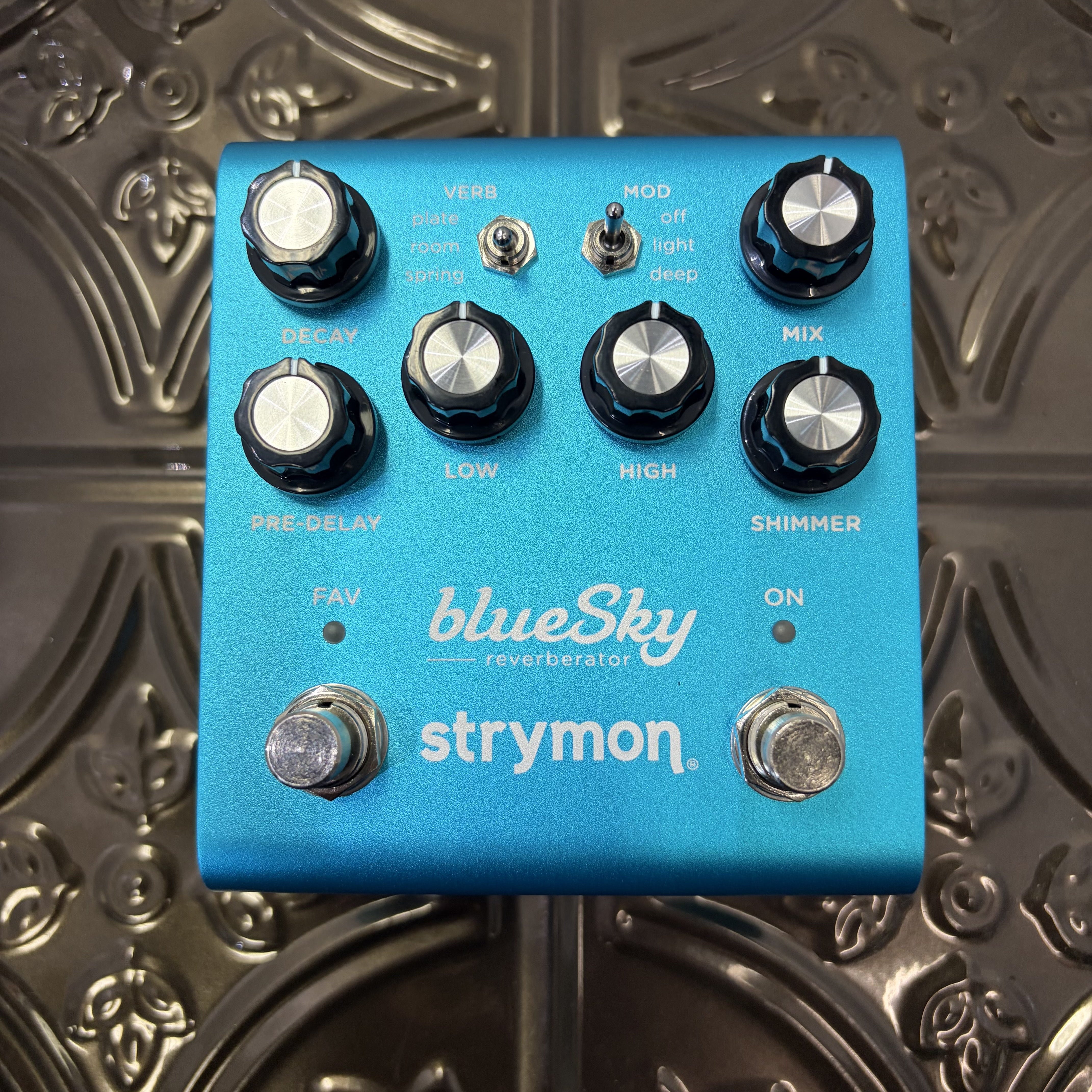 Used Strymon Blue Sky Reverberator V2