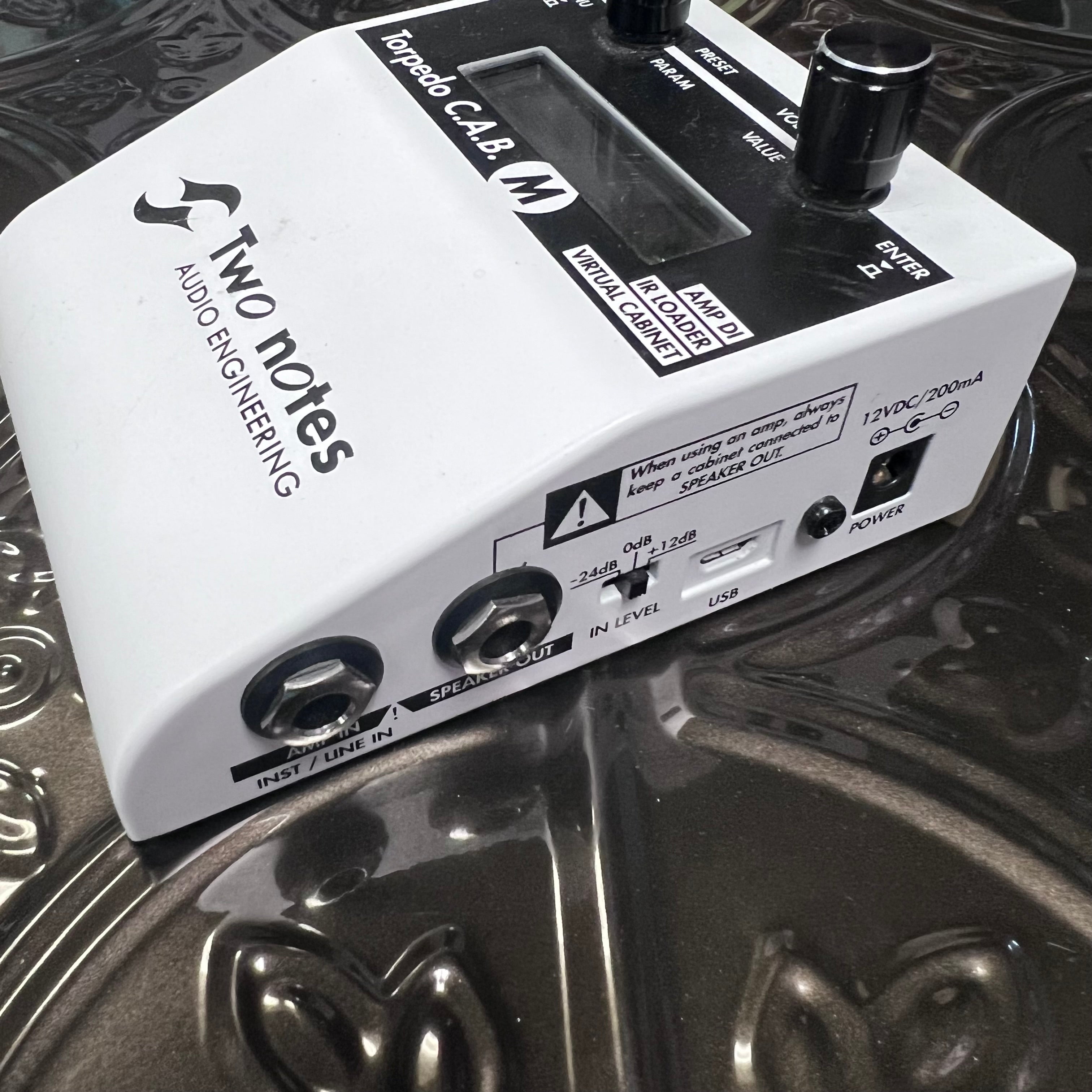 Two Notes Torpedo C.A.B. M Speaker Emulator Used