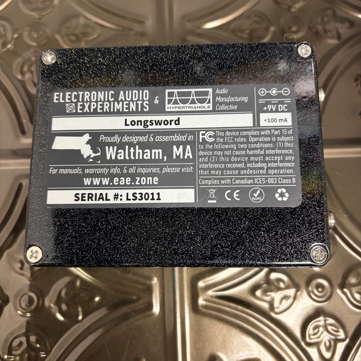Used Electronic Audio Experiments Longsword V4.5 EAE