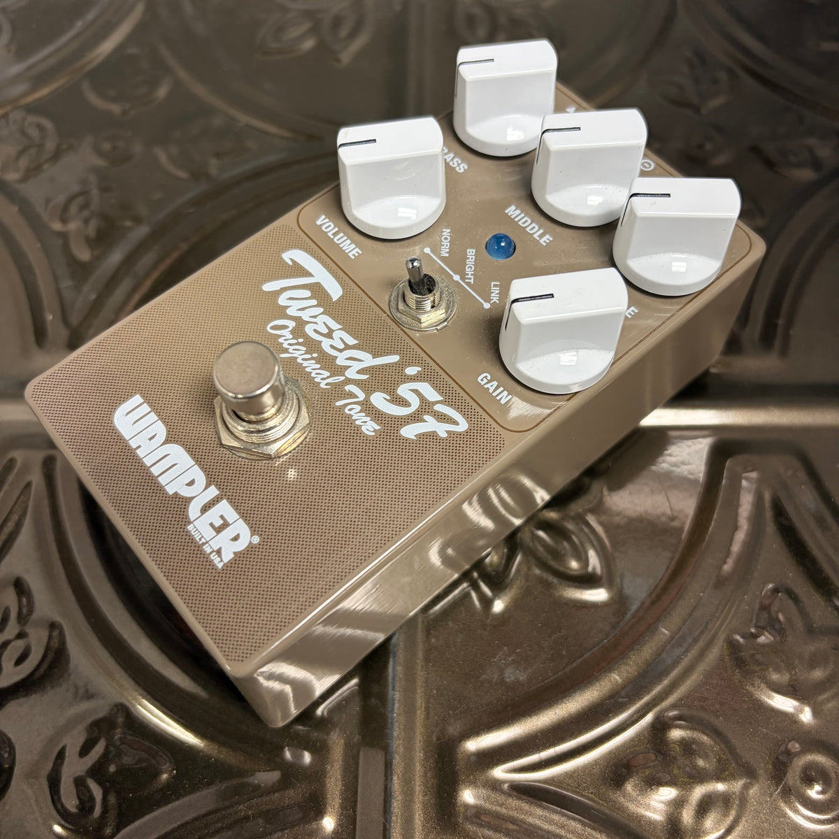 Used Wampler Tweed '57 Overdrive Pedal w/box