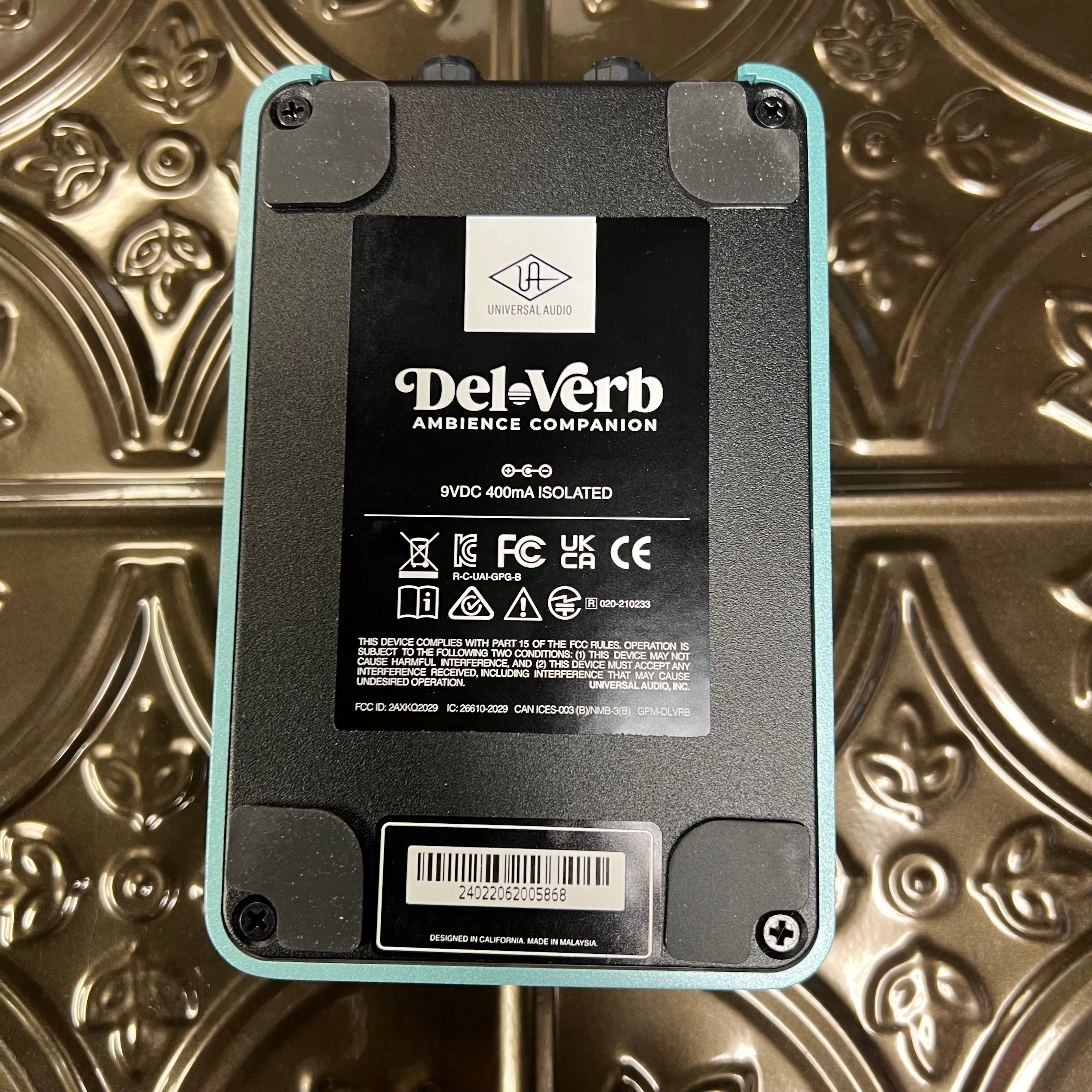 Used Universal Audio Del Verb