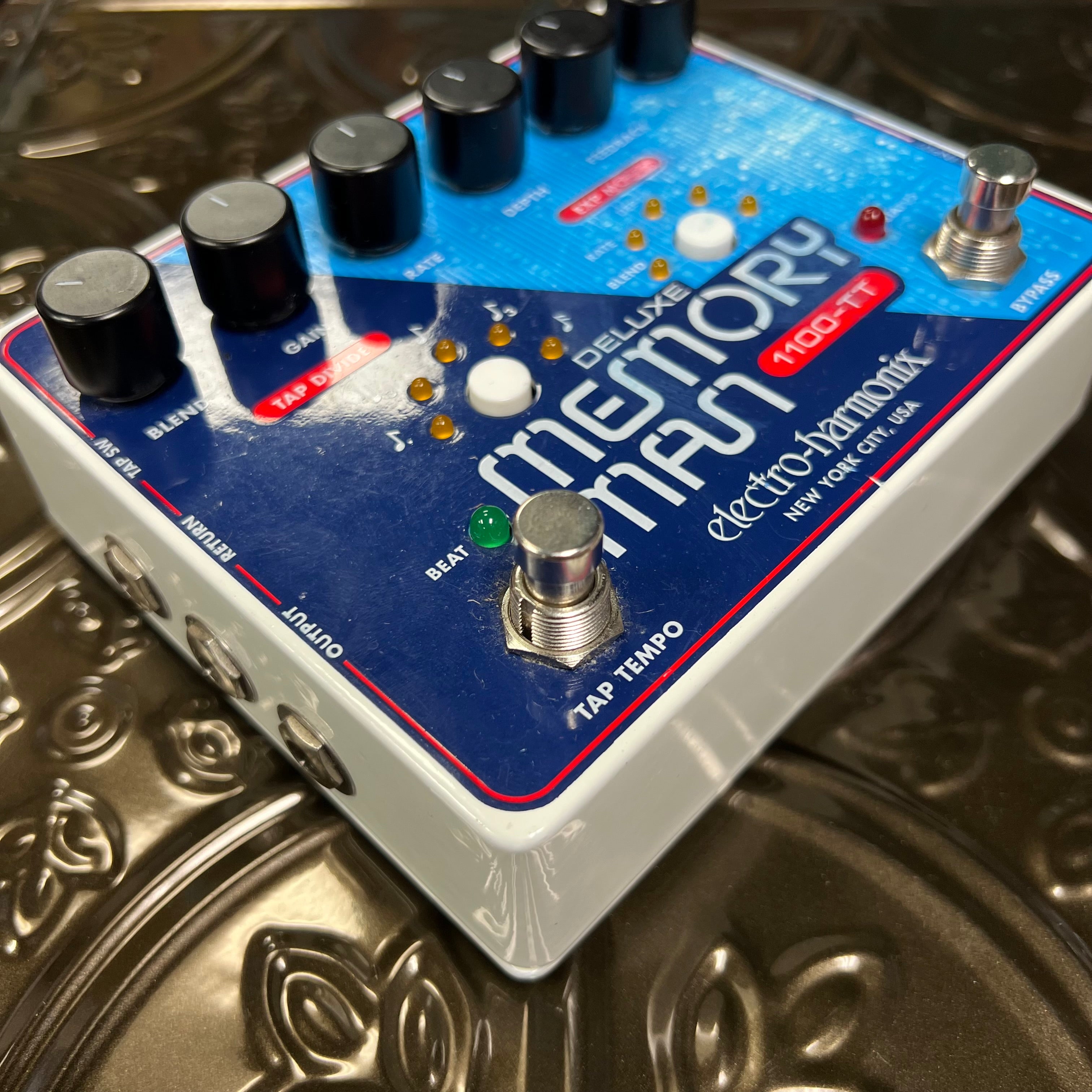 Used Electro Harmonix Memory Man Deluxe 1100-TT