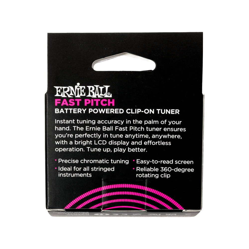 Ernie Ball Fast Pitch Clip-on Tuner