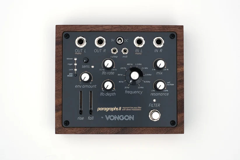 Vongon Paragraphs II Resonant Low-Pass Filter
