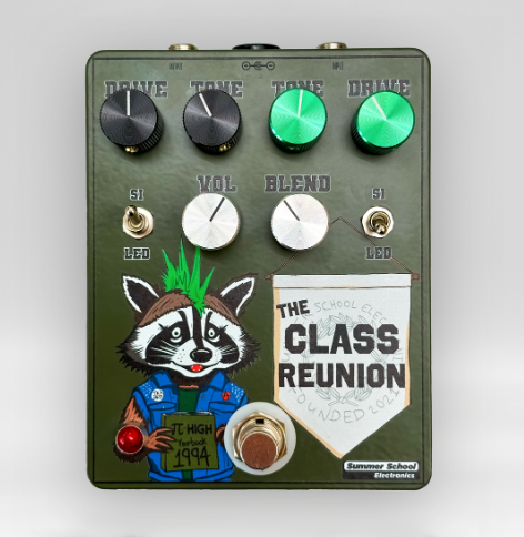 ベース Summer School Electronics Gus Plus Summer School Electronics Gus-Plus Bass-Friendly Overdrive