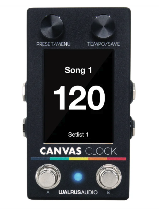 Walrus Audio Canvas Clock