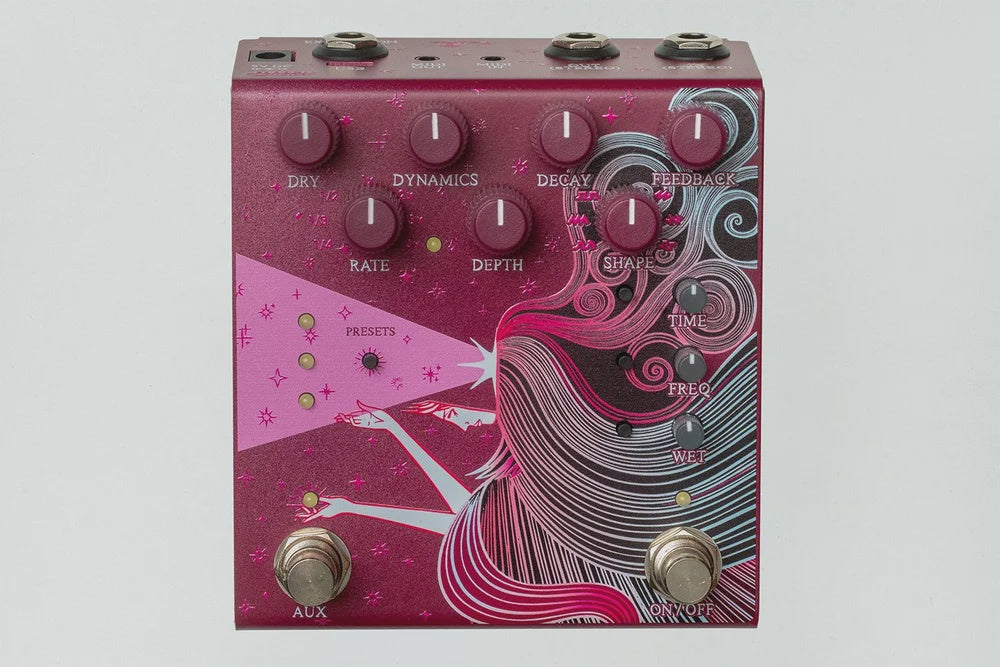 Old Blood Noise Endeavors Sunlight Stereo Reverb - Maroon