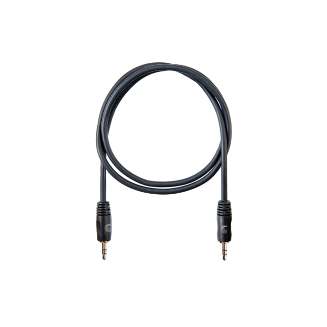 D'Addario Custom Series 3ft Audio Cable 1/8" to 1/8"