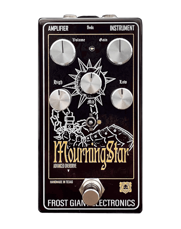 Frost Giant Electronics Mourning Star Overdrive/Active EQ Pedal
