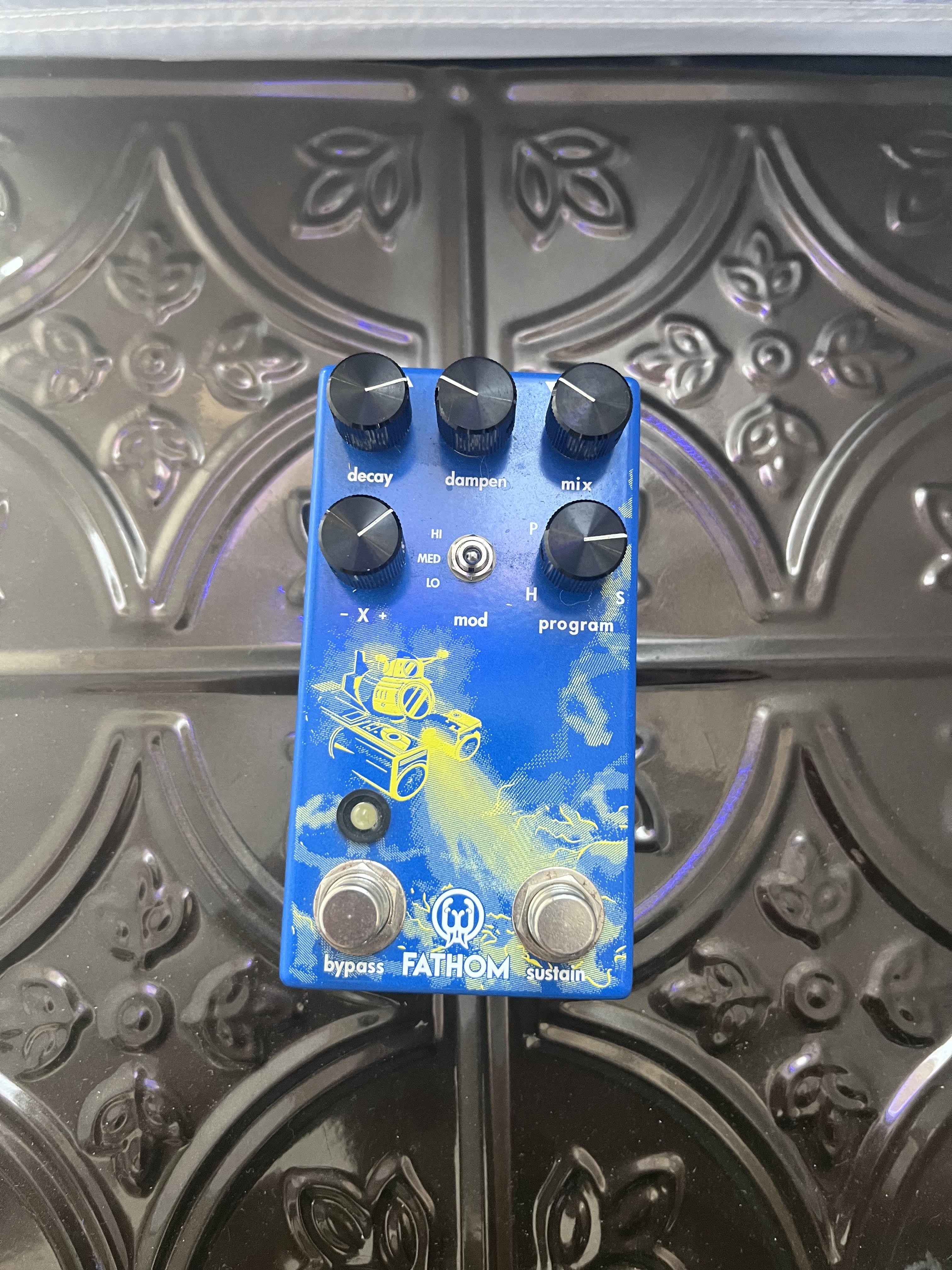 Used Fathom Multi-Function Reverb Pedal