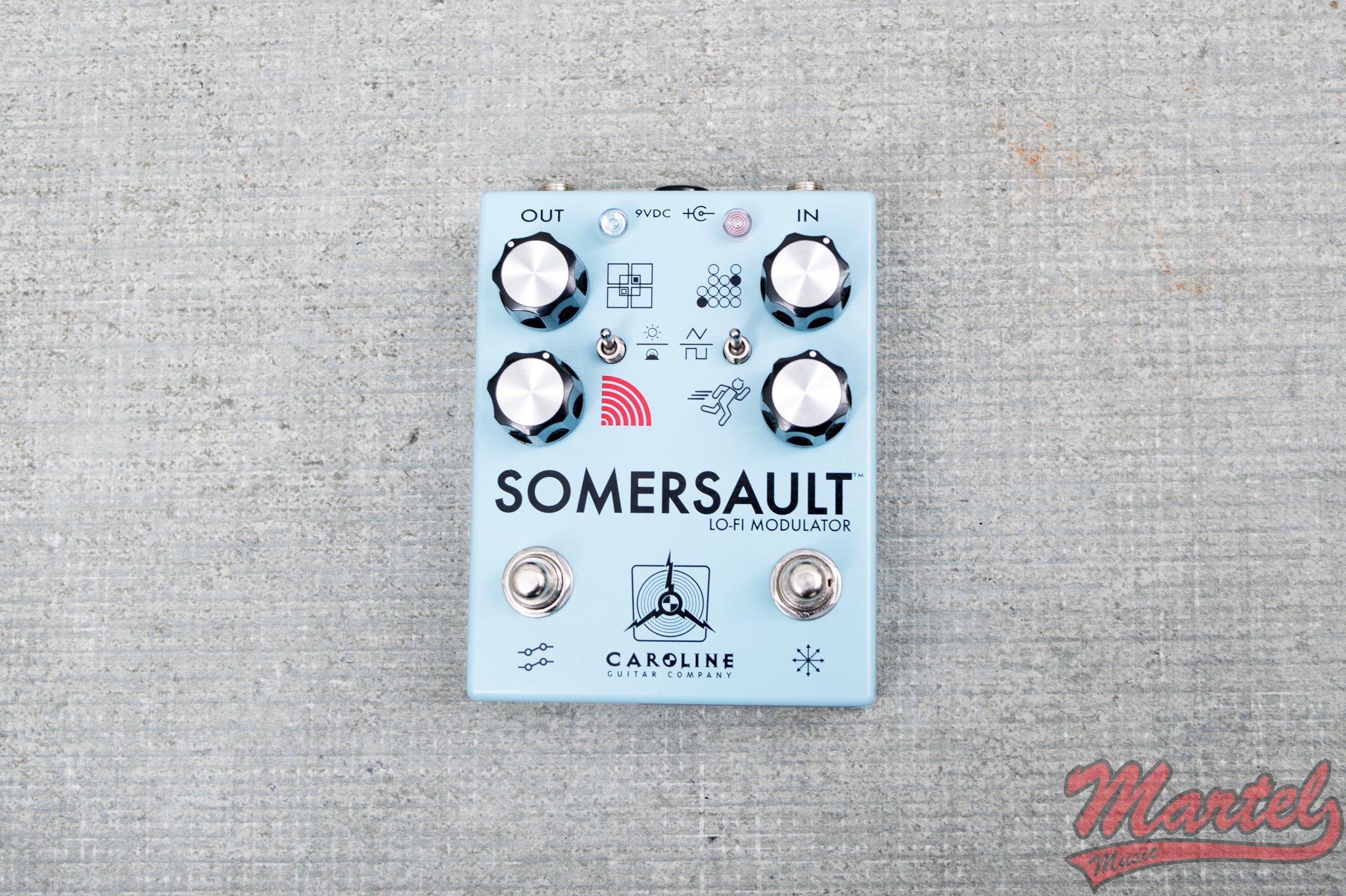 somersault pedal Caroline Guitar Company Somersault Lo-Fi Modulator