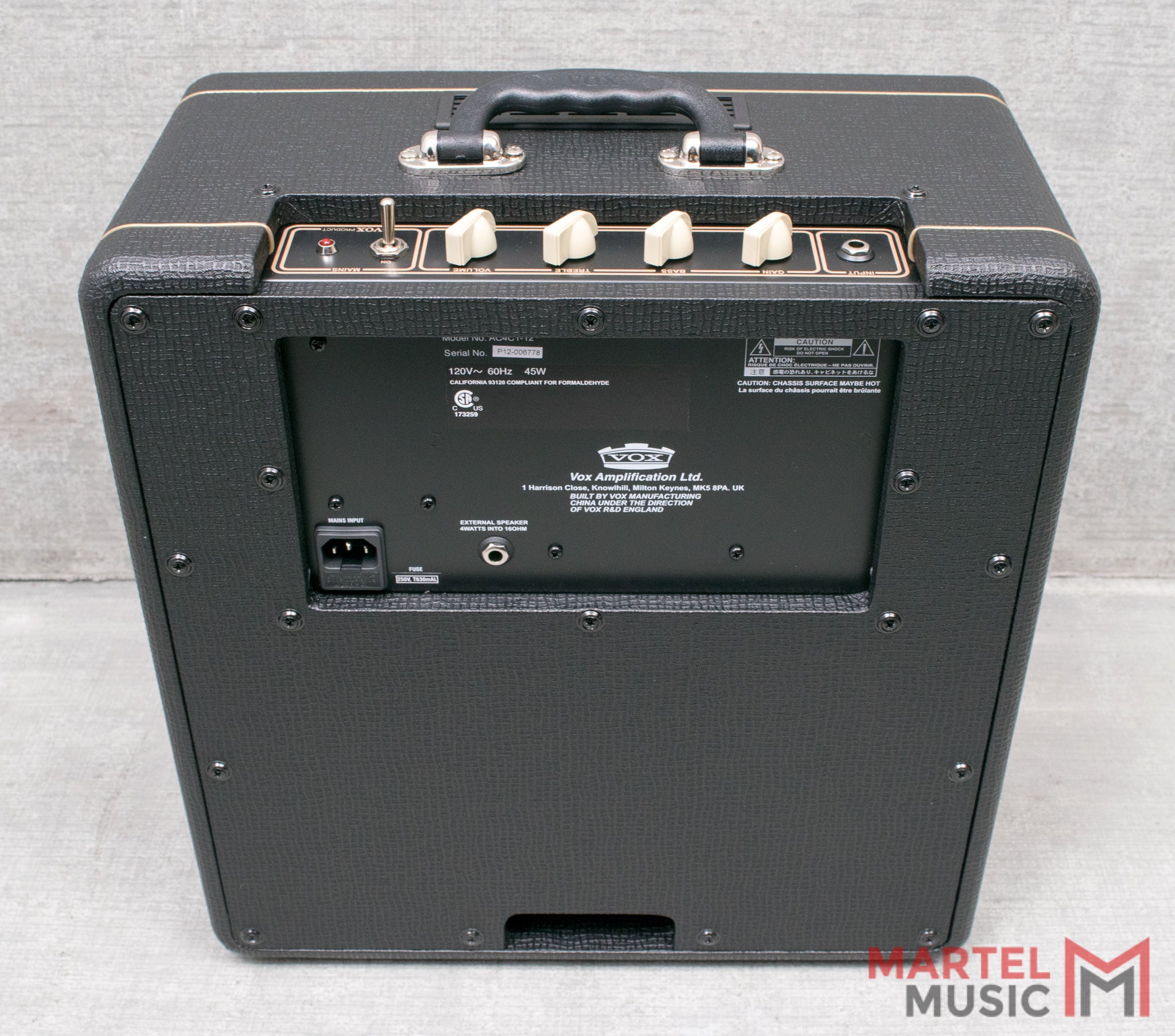Vox AC4C1-12 1x12 Classic Combo
