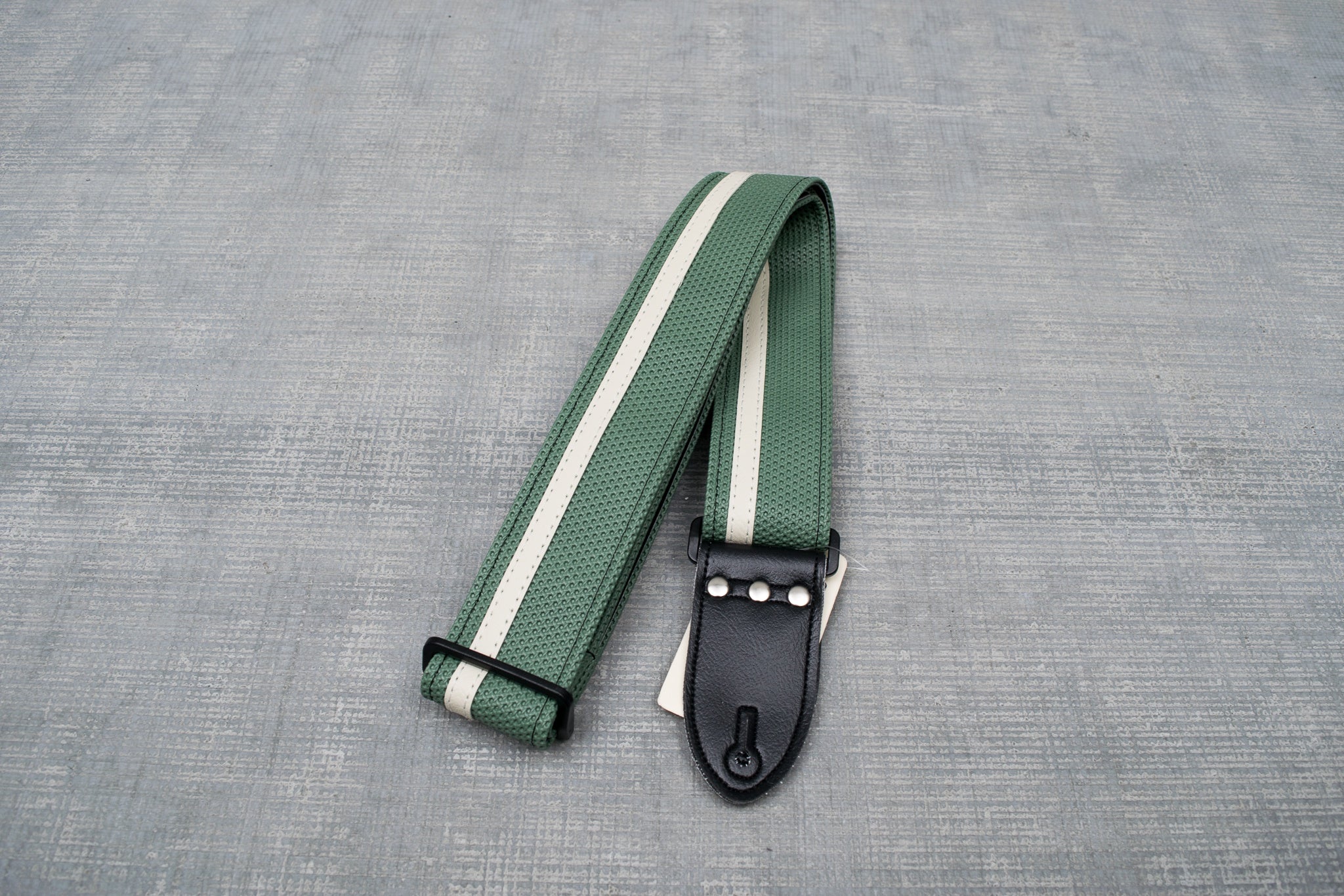 Guitar strap green