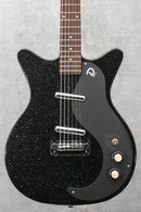 Danelectro Blackout 59 Black Metalflake Mint