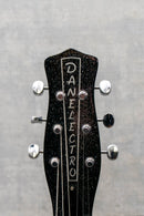 Danelectro Blackout 59 Black Metalflake Mint