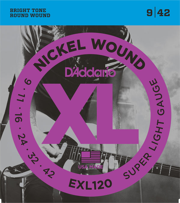D'Addario EXL120 Nickel Wound Strings