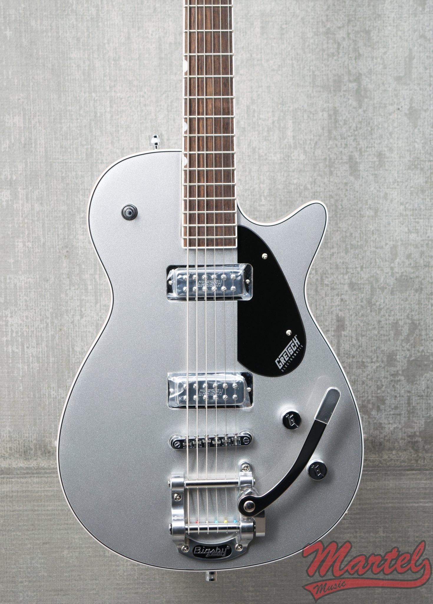 Gretsch G5260T Electromatic Jet Baritone Airline Silver Demo Model