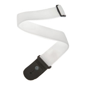 Polypropylene Guitar Strap, White