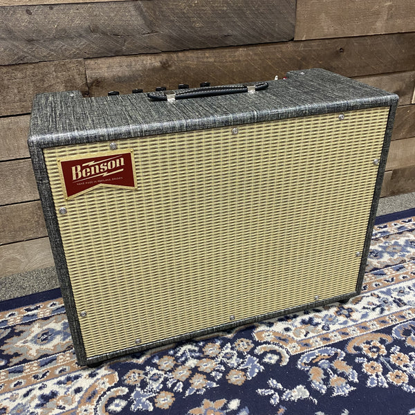 Benson Amps Monarch Reverb Plus Combo - Night Moves w/ Wheat Grille