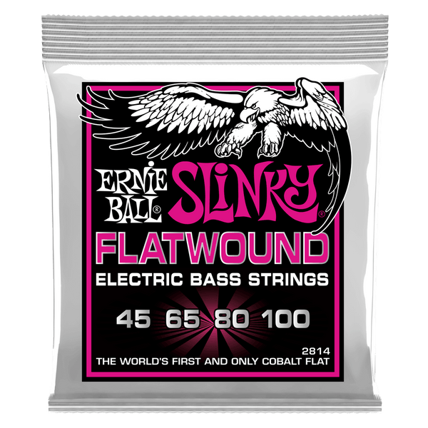 Ernie Ball Super Slinky Flatwound Bass Strings