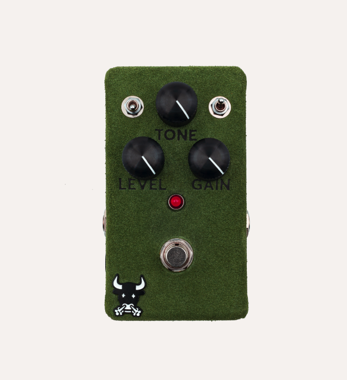 Jam Pedals Octaurus LTD Octafuzz - Olive Drab Suede Leather