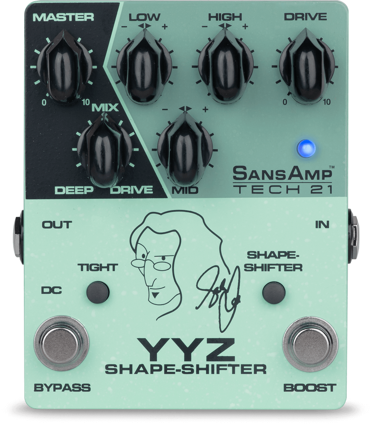 Tech 21 Geddy Lee YYZ Shape-Shifter Signature SansAmp