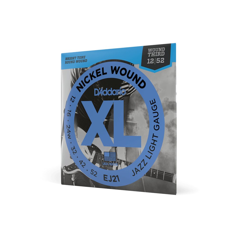 D'Addario Jazz Light Electric Guitar Strings EJ21