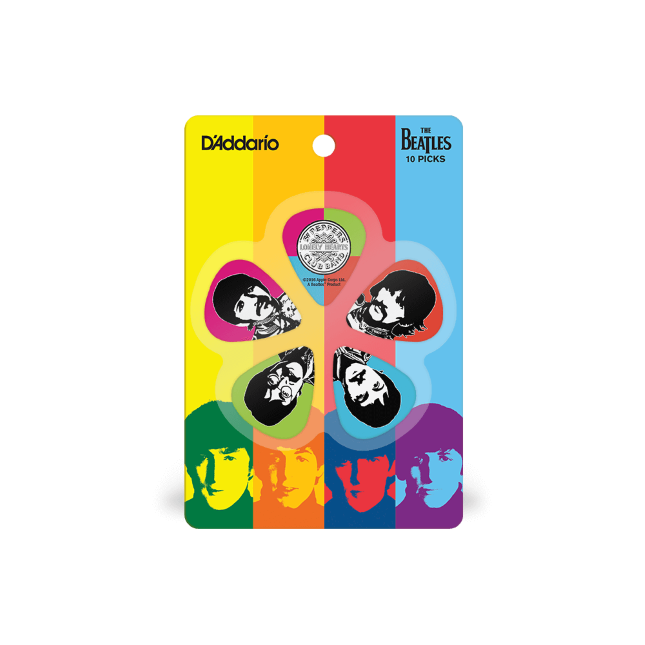 D'Addario Sgt. Pepper's Lonely Hearts Club Band 50th Anniversary Guitar Picks