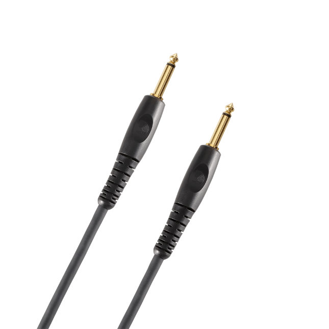 D'Addario Custom Series Instrument Cable - 10 ft - Straight - Straight