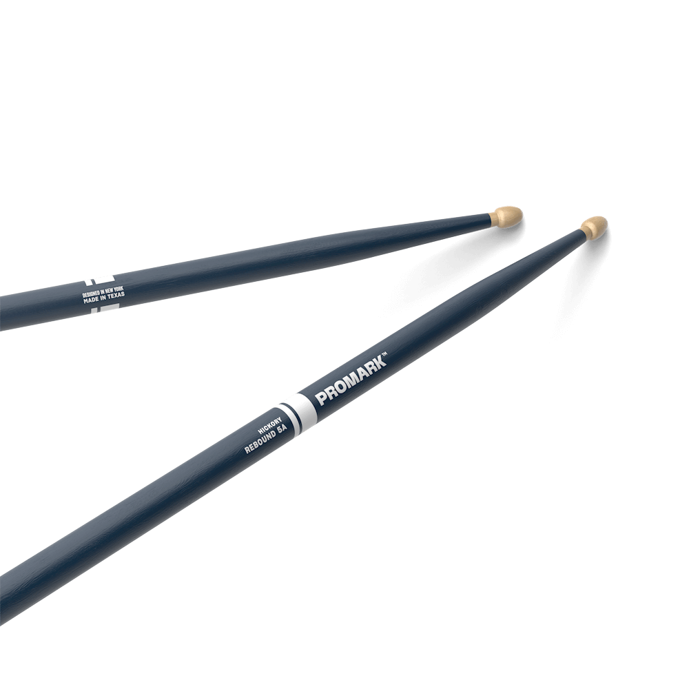 Promark Painted Hickory Rebound 5A Blue