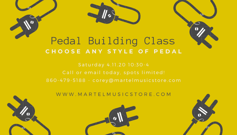 Pedal Building Class Now Booking! Saturday, April 11th