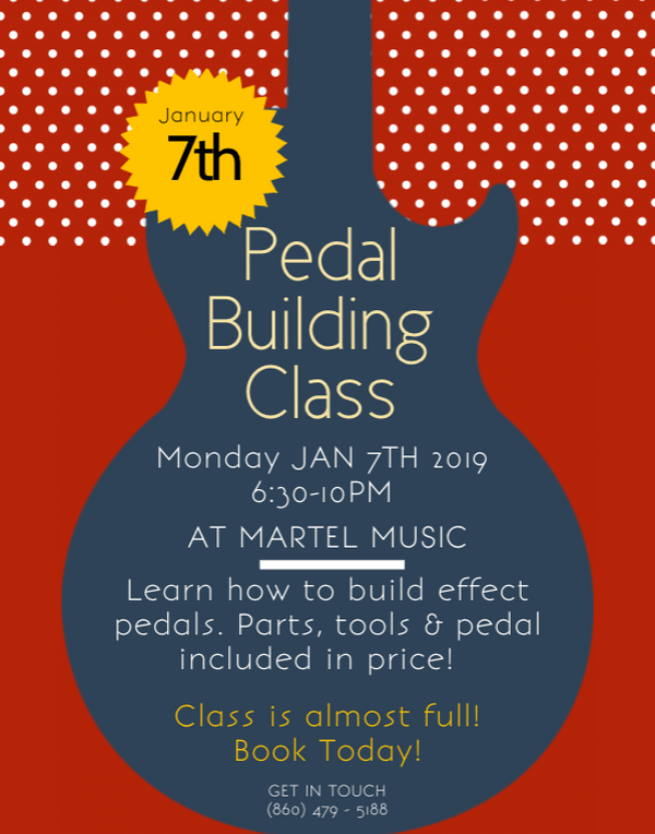 Interested in learning how to build effects pedals?