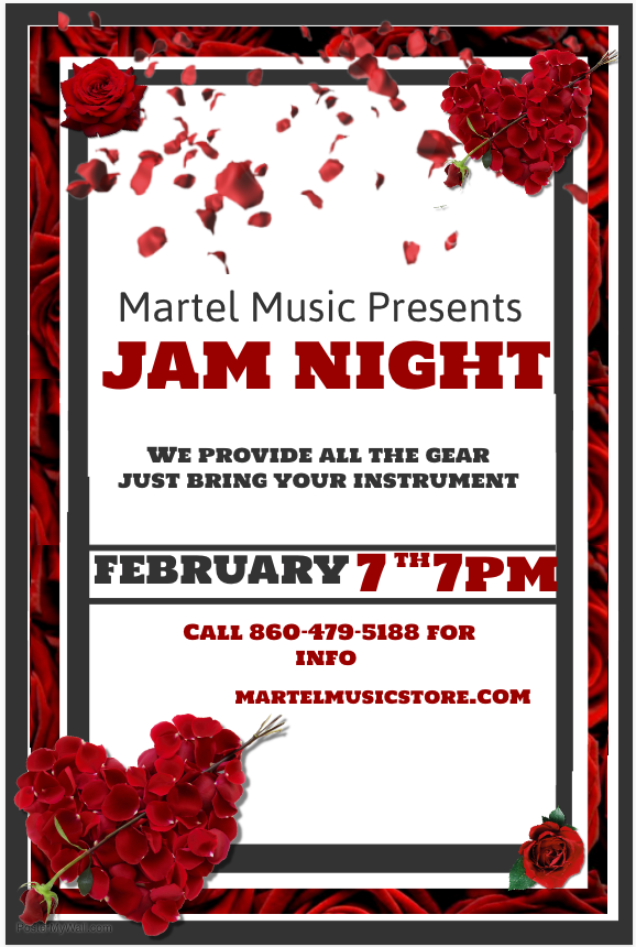 February jam night songs are announced!