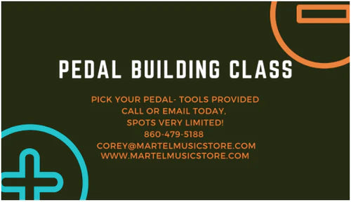 Pedal Building Classes are almost full! Book Today