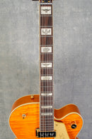 Gretsch G6120T-55 Vintage Select Edition '55 Chet Atkins Hollow Body with Bigsby Vintage Orange Stain Lacquer