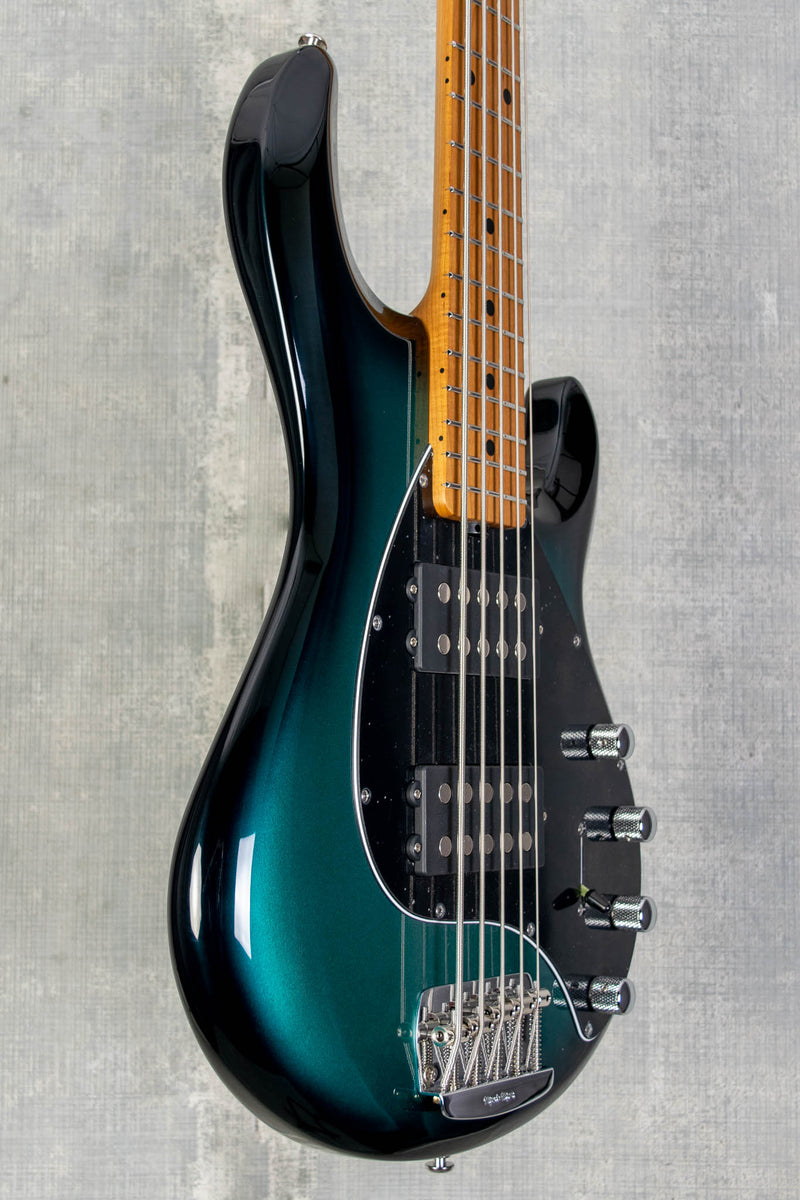 Music Man StingRay 5 HH Special Frost Green Pearl