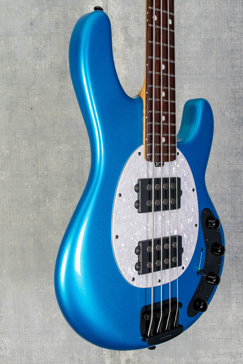 Music Man StingRay HH Special Speed Blue Bass