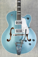 Gretsch G6136T-140 LTD 140th Double Platinum Falcon™ with String-Thru Bigsby Two-Tone Stone Platinum/Pure Platinum