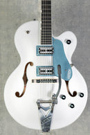 Gretsch G6118T-140 LTD 140th Double Platinum Anniversary™ with String-Thru Bigsby Two-Tone Pure Platinum/Stone Platinum