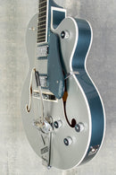Gretsch G6118T-140 LTD 140th Double Platinum Anniversary™ with String-Thru Bigsby Two-Tone Pure Platinum/Stone Platinum