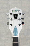 Gretsch G6118T-140 LTD 140th Double Platinum Anniversary™ with String-Thru Bigsby Two-Tone Pure Platinum/Stone Platinum